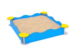 Piaskownica prostokątna z płyty HDPE